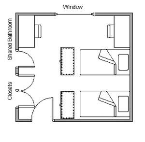 Eunice Ford Residence Hall Floor Plan
