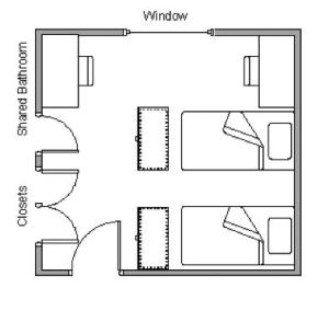 Eunice Ford Residence Hall Floor Plan