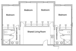 Ball Hall Floor plan