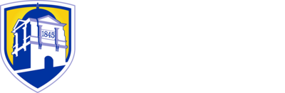 Limestone University logo - white text
