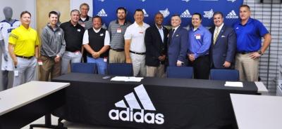 Press Conference Held To Announce Limestone Athletics Extending Partnership With Adidas