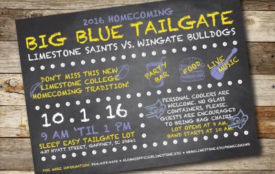 "Big Blue Tailgate" Ready To Rock On Oct. 1