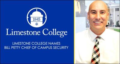 Bill Petty Named Limestone's New Chief of Campus Security