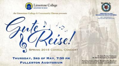 Spring Choral Concert Scheduled For Thursday, May 3