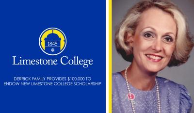 Gift of $100,000 From Derrick Family To Endow New Limestone Scholarship