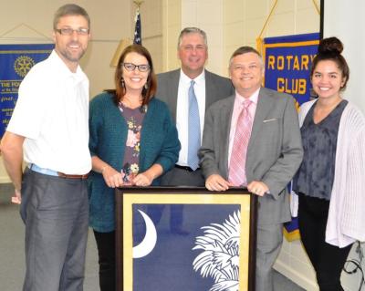Inauguration & State House Flag Presented To Limestone President Dr. Darrell Parker