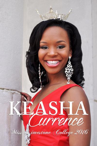 Keasha Currence Wins Miss Limestone College Title