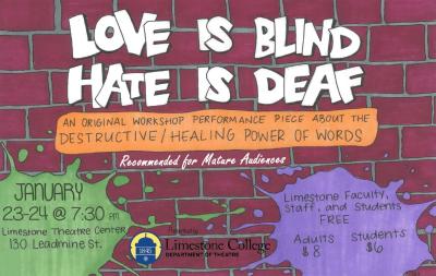 "Love Is Blind/Hate Is Deaf" Returns January 23-24