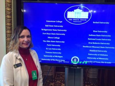 Limestone Professor Dr. Shelly Meyers Invited To Event At White House