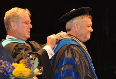 Inauguration Ceremony Held For Limestone's 22nd President Dr. Darrell Parker
