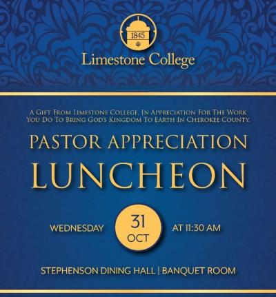 Pastor Appreciation Luncheon Planned By CELP On Wednesday, October 31