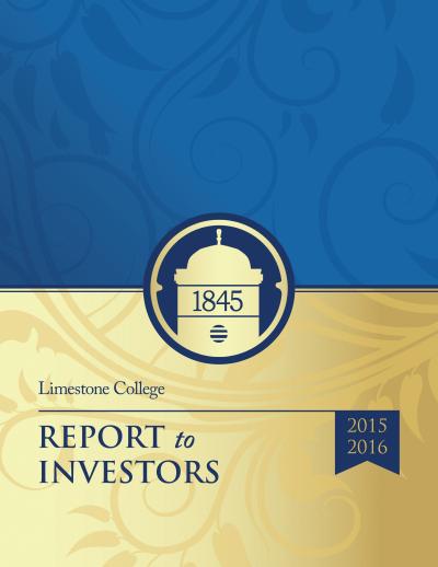 Latest Edition of Limestone College's "Report To Investors" Magazine Is Out!