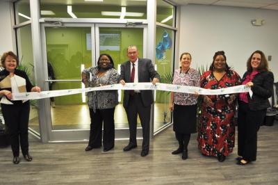 Ribbon Cutting Held For Renovated Charleston Classroom Site