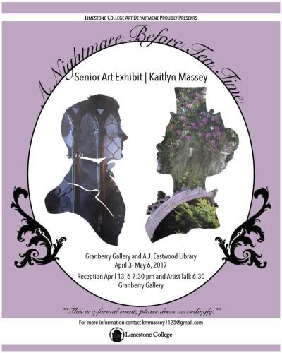 "Nightmare Before Tea Time" Now On Exhibit At Limestone