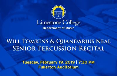 Senior Percussion Recital Scheduled For Tuesday, February 19, at Fullerton Auditorium