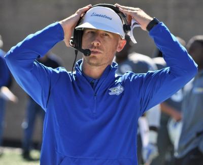 Limestone Removes Interim Title: Former USC Assistant Brian Turk Is New Saints Head Football Coach