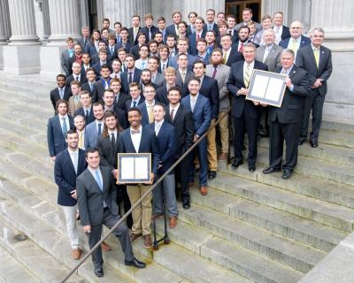 Lacrosse National Champs Honored At S.C. State House