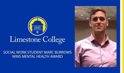 Limestone Social Work Student Receives Mental Health Award 