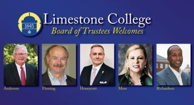 Limestone College Welcomes 5 New Board of Trustees Members