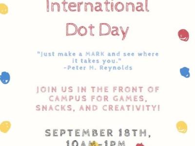 International Dot Day Activities Coming To Limestone On Friday, September 18