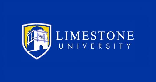 Limestone University logo - white text Limestone University logo - white text