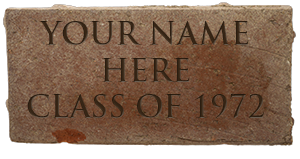 Your Name Here - Brick engraving