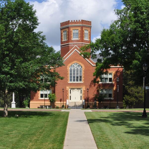 Winnie Davis Building front campus