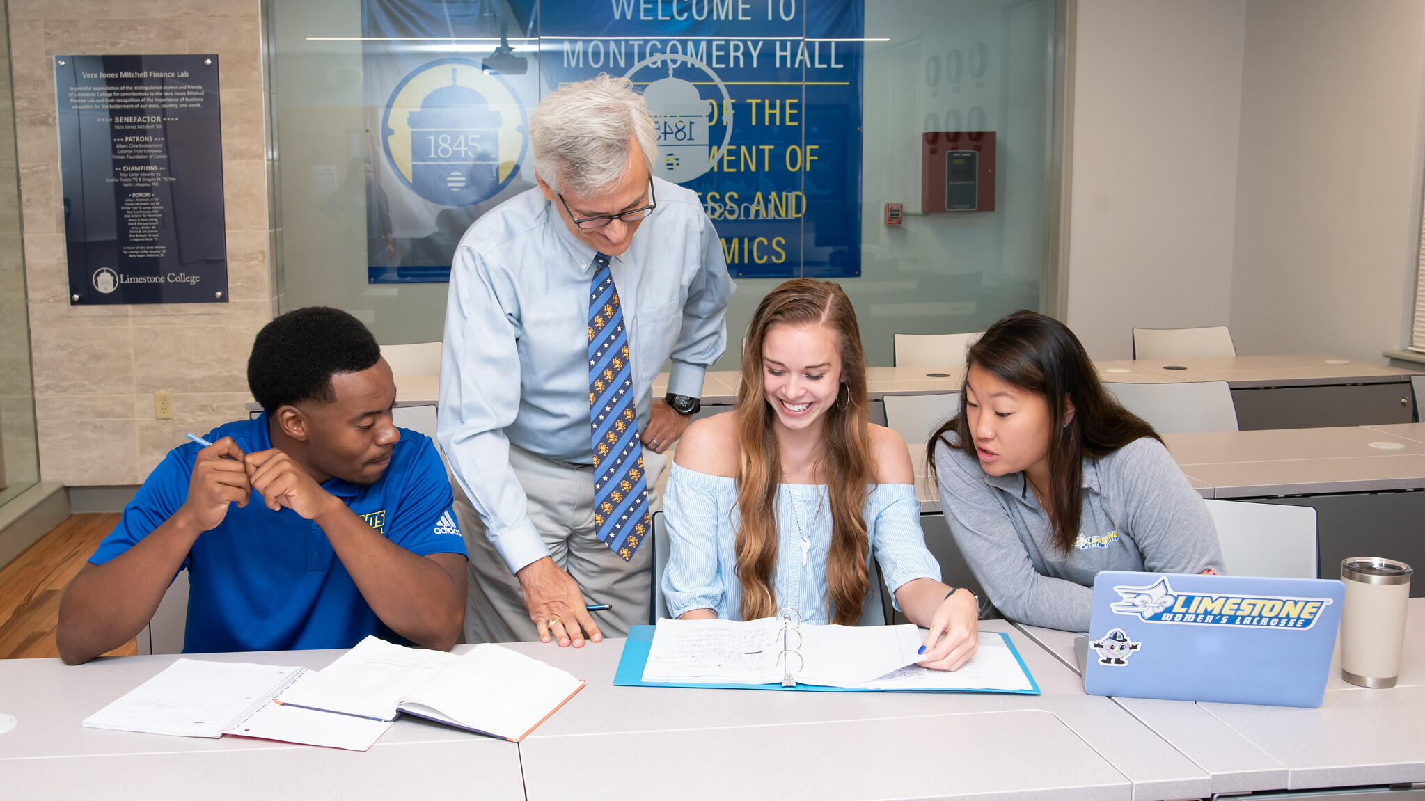 Classroom Students and professor