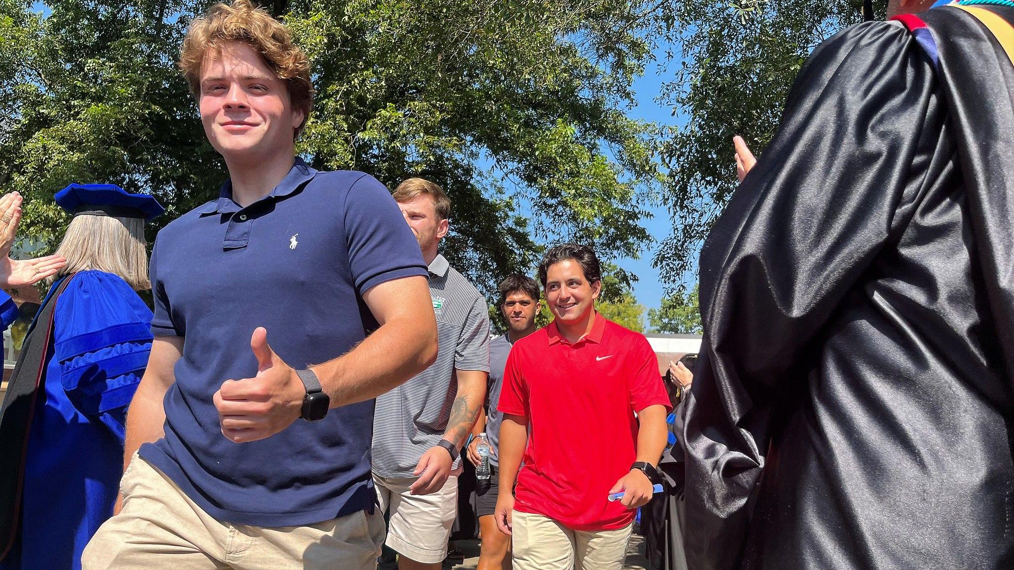 Student walk