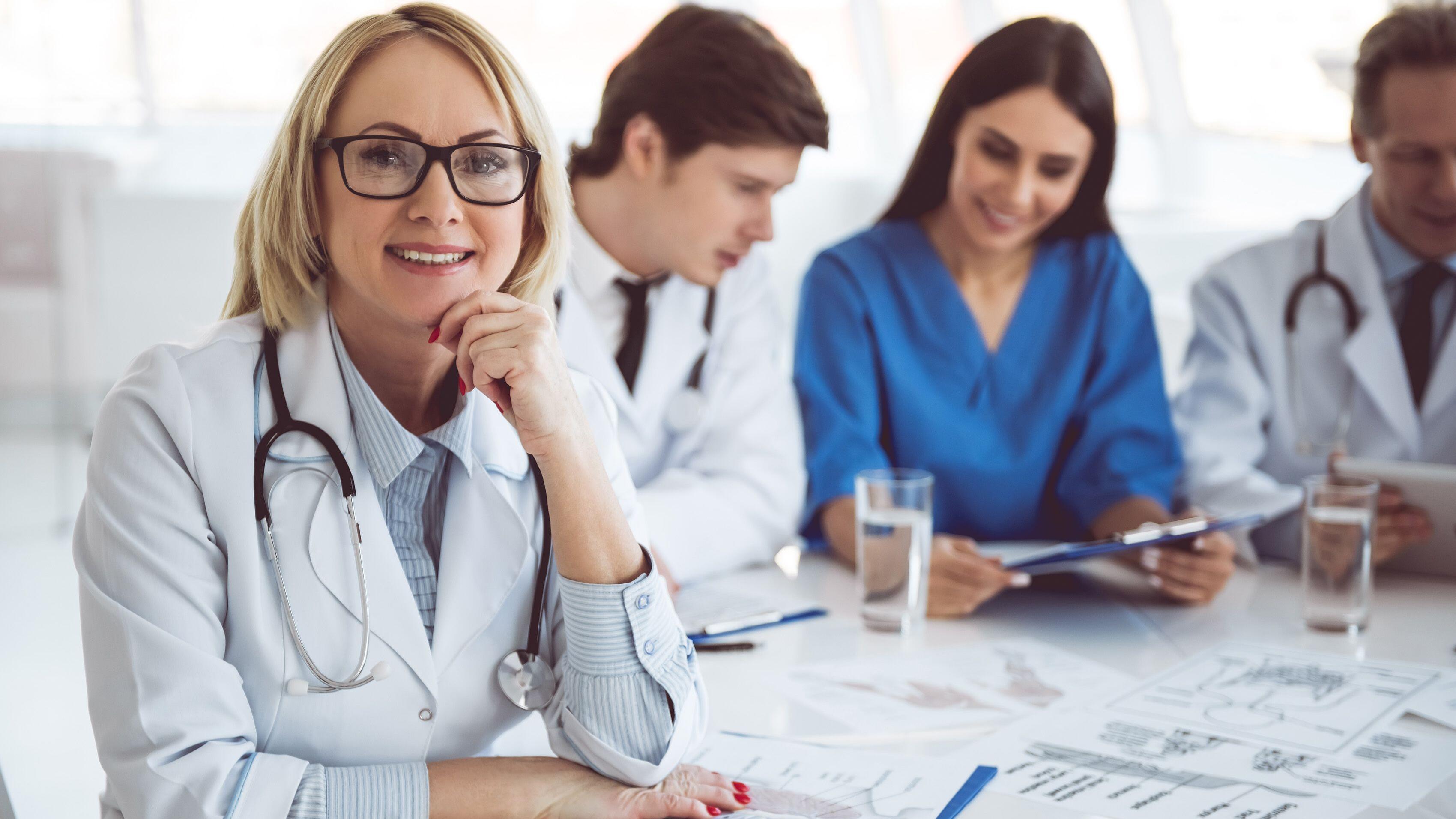 Medical doctors at the conference
