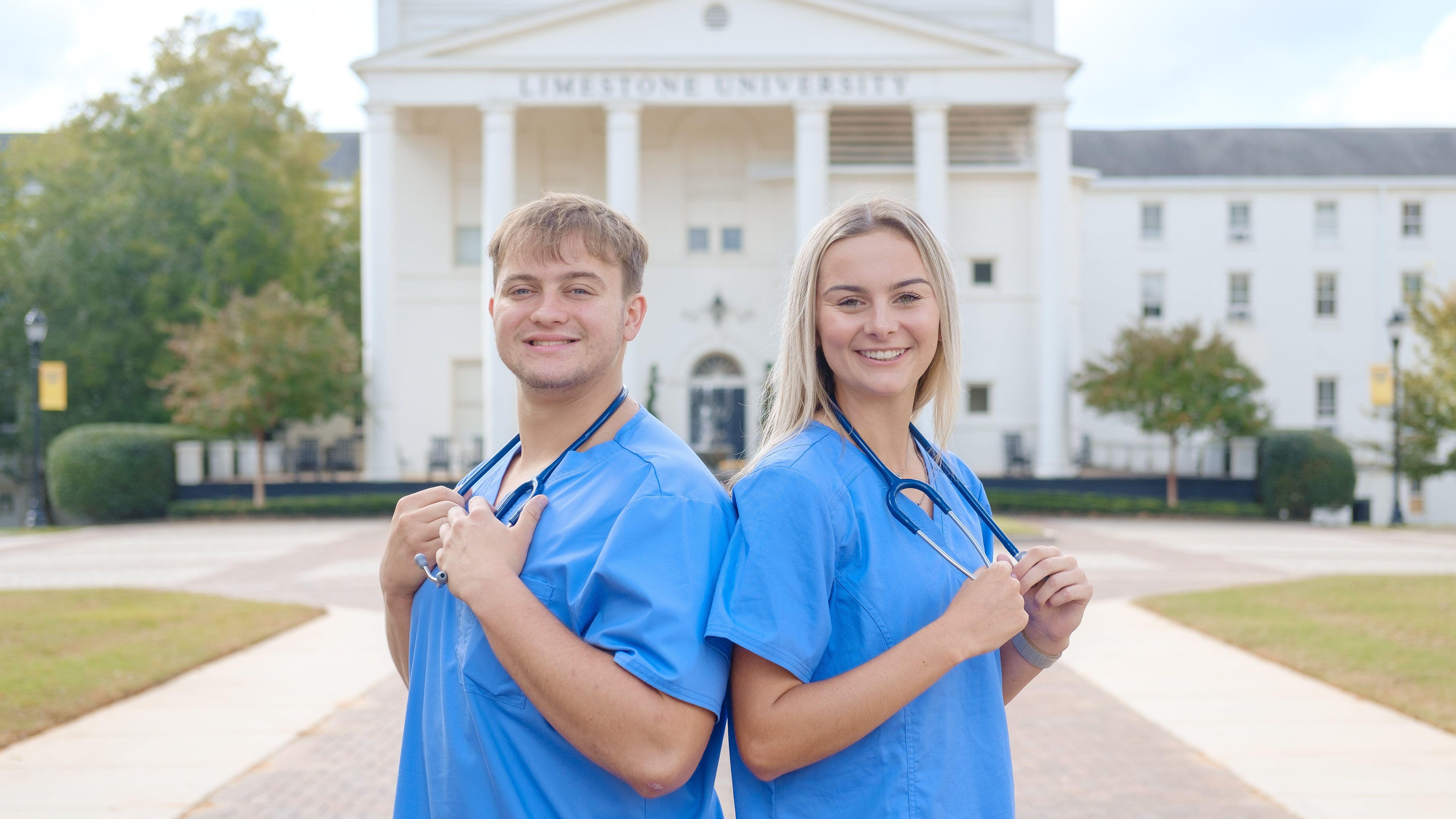 Limestone Nursing on front campus