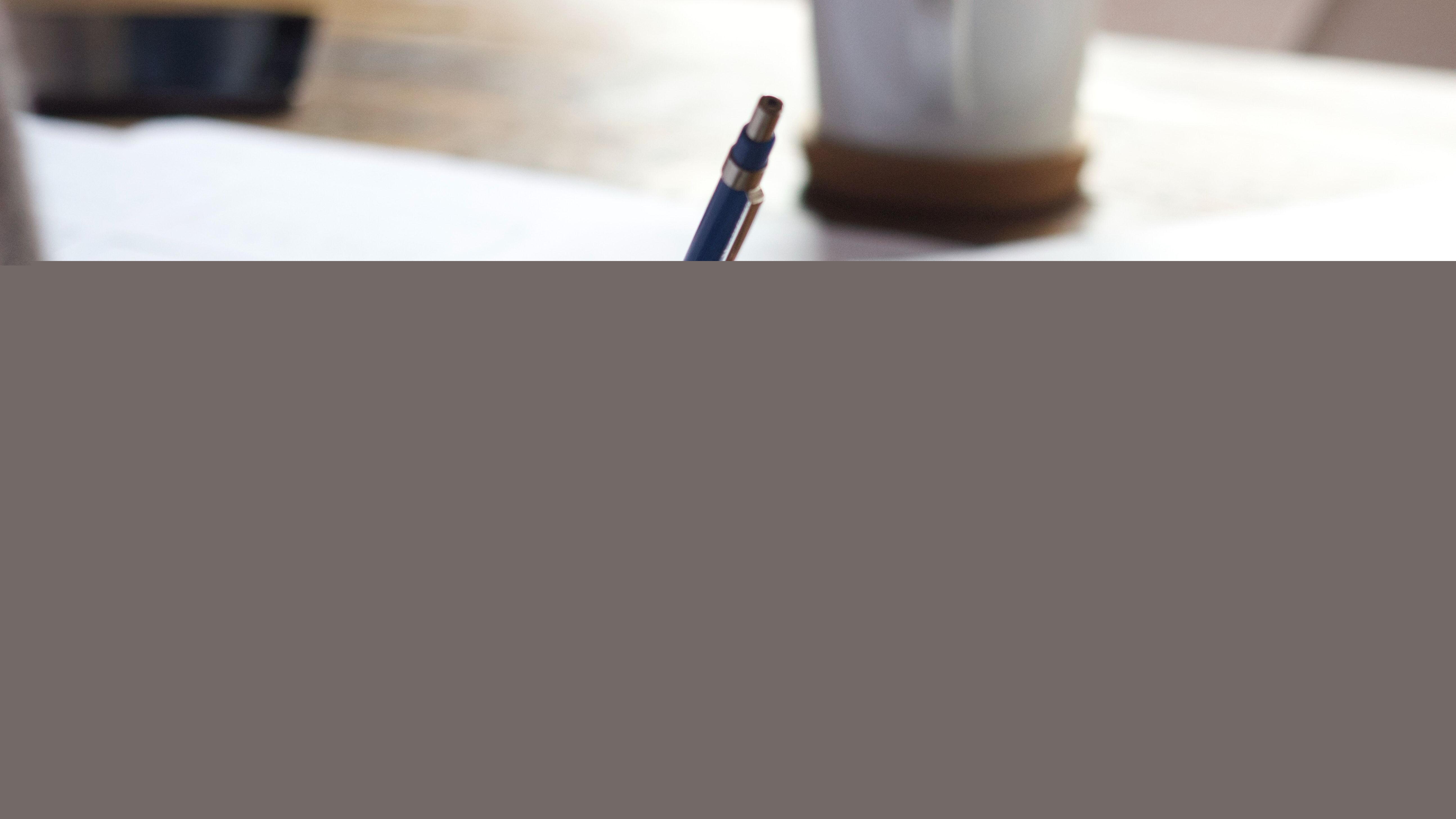 Student writing