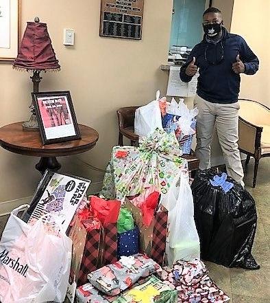 Angel Tree delivery