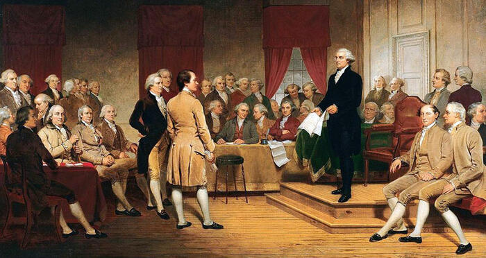 Signing of the Constitution painting