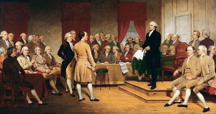 Signing of the Constitution painting
