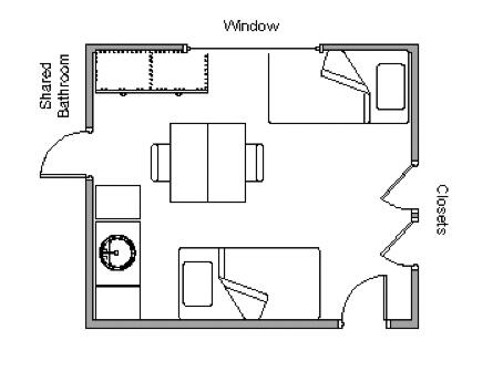 Ebert Hall - Floor Plan