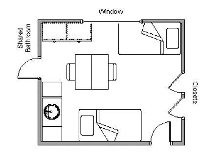 Ebert Hall - Floor Plan