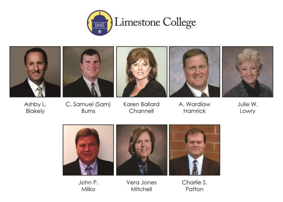 Limestone College New Board Of Trustees Members Limestone