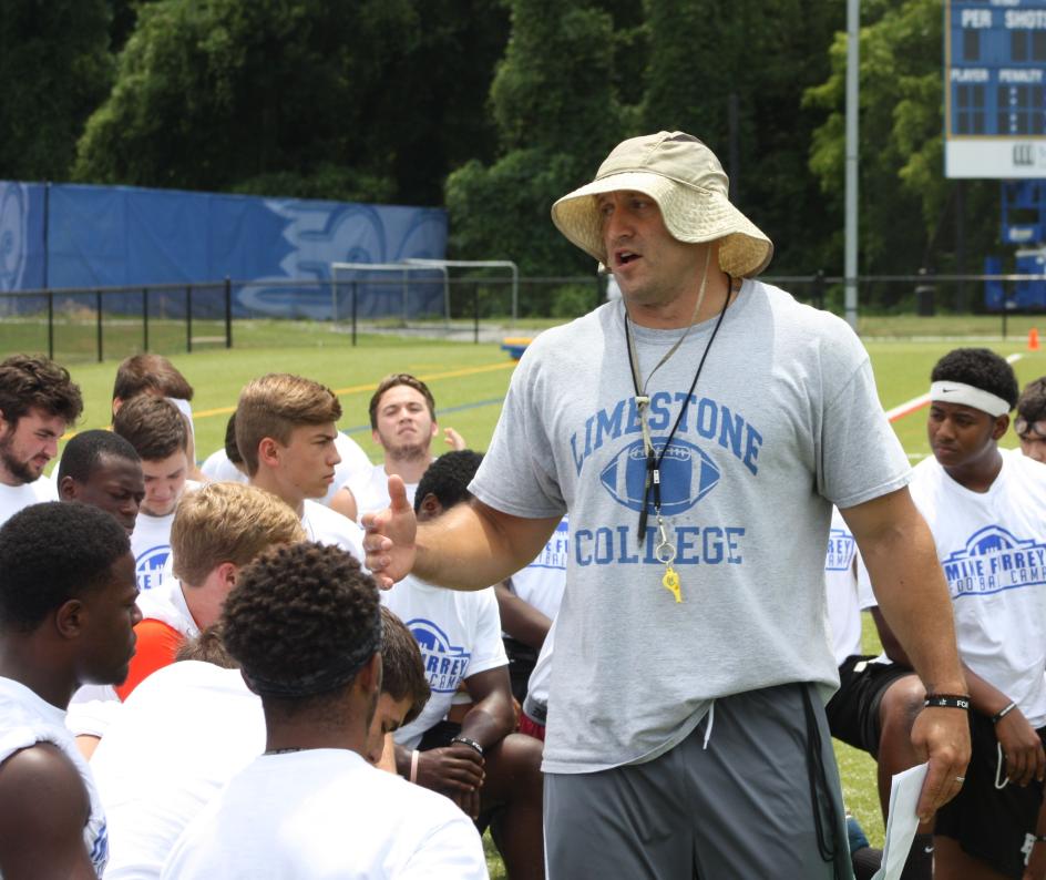 Football Camps Underway at Limestone College Limestone University