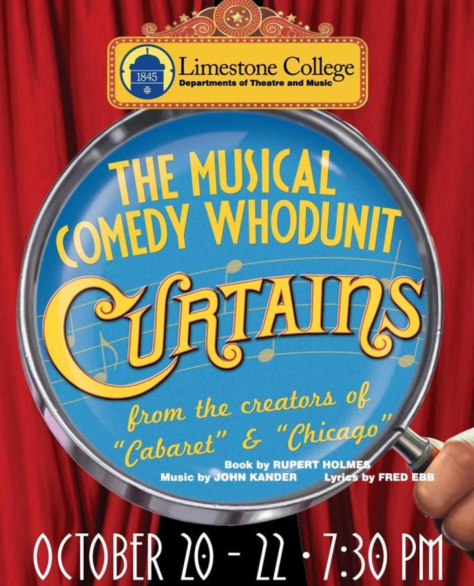 Musical Comedy "Curtains" Coming To Limestone Theatre Limestone