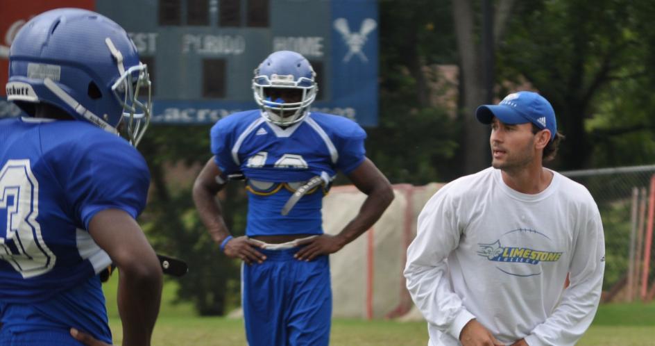 Drew Anthony Takes Helm of Limestone Football Team On Interim Basis Limestone University