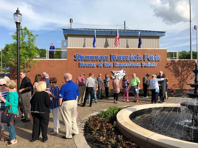 Shannon Hamrick Park Officially Dedicated At Limestone College