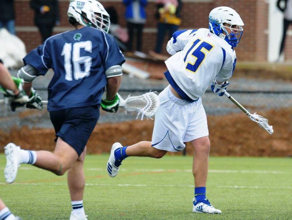 Battle Of Top 20 Men's Lacrosse Teams Set For Saints Field On Friday Night, April 5! 