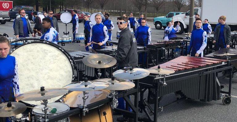 Saints Percussion Continues To Improve Competition Scores