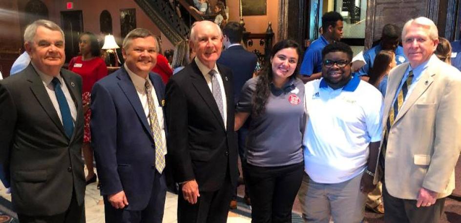 Limestone Students & President Visit State House To Thank S.C. Legislators