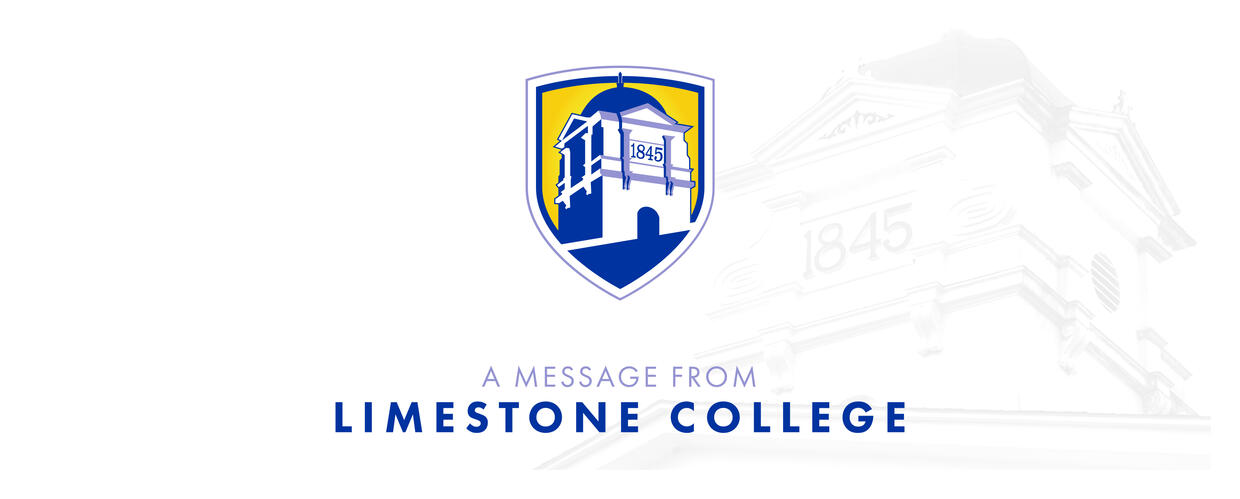 A Message From Limestone College: Let's Make A Change