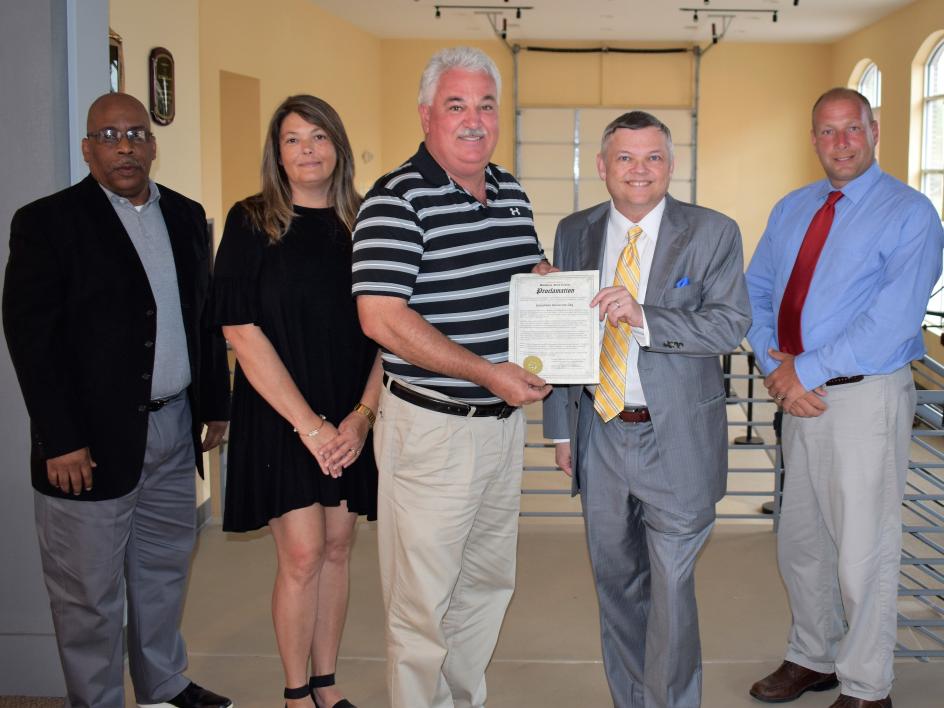 Town Of Blacksburg Proclaims July 1 As "Limestone University Day"