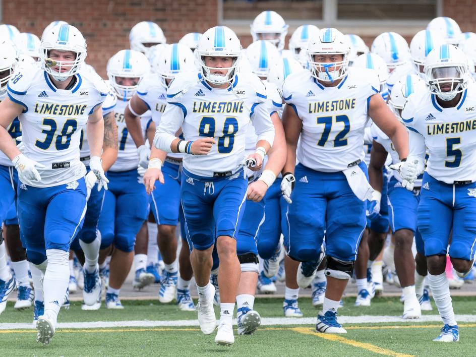 Limestone Football's "Blue & White Game On November 7 To Also Celebrate University's 175th Birthday