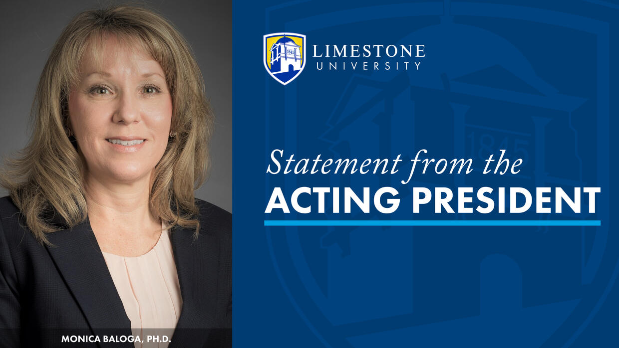 Message From The Acting President - Graphic 