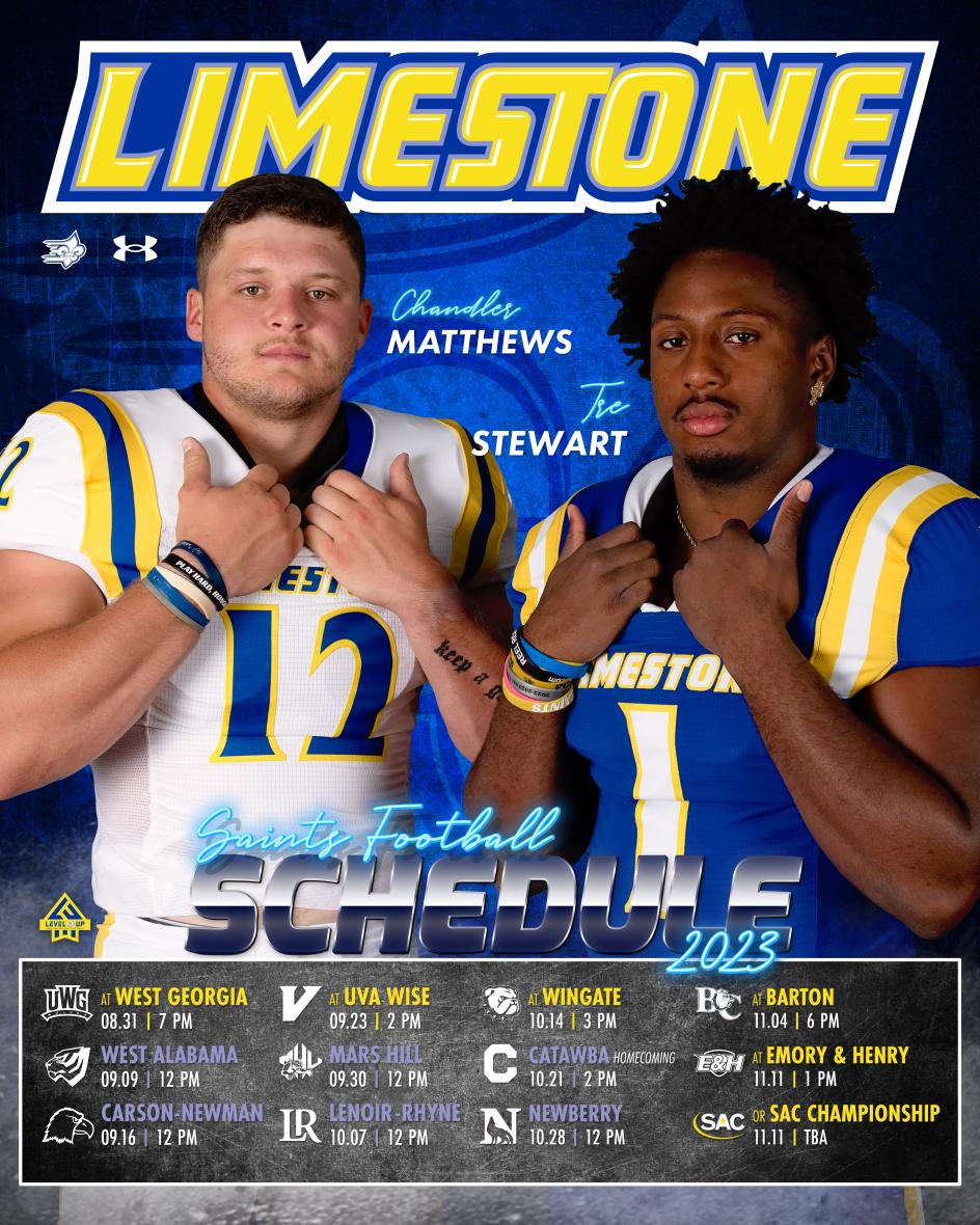 Football Schedule Card 2023